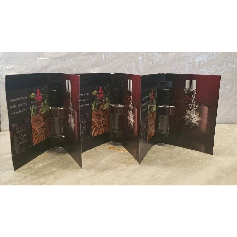5x John Varvatos XX Intense assortments 1.8ml Sample Spray